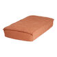 Terracotta Handwoven Cotton Twin Mattress Cover image number 2