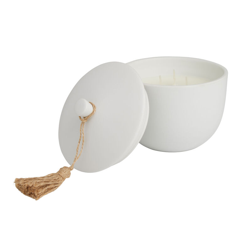 Jute Tassel 3 Wick Scented Candle Collection image number 2
