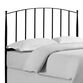 Keily Charcoal Steel Spindle Queen Headboard image number 0