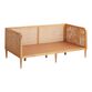 Kira Rattan Cane and Wood Daybed Frame image number 0