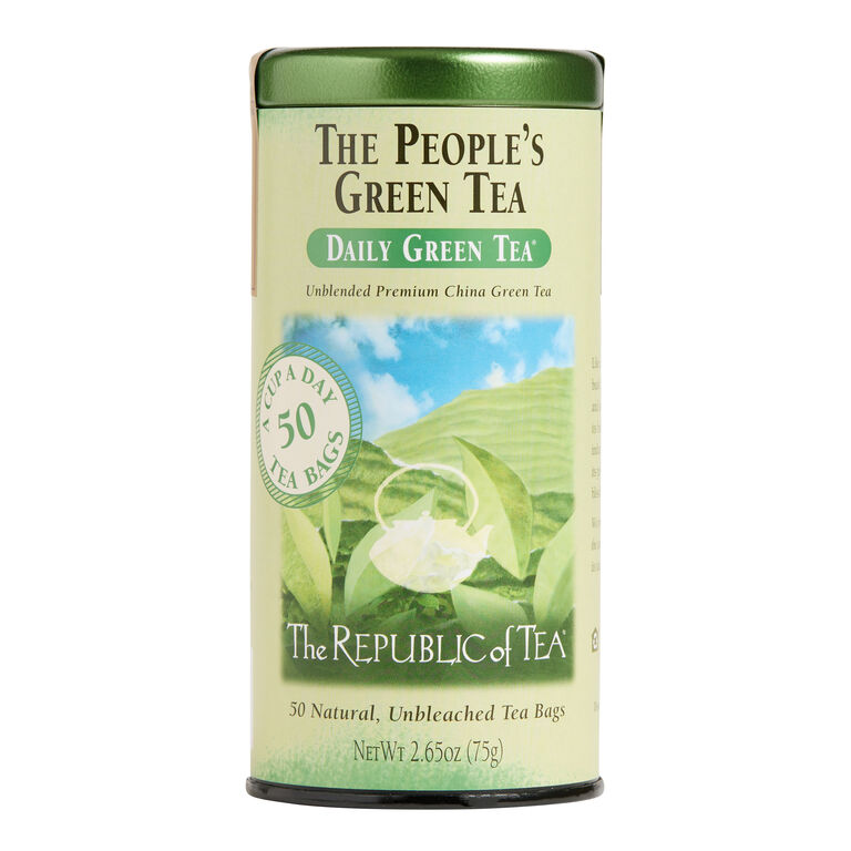 The Republic of Tea People's Green Tea 50 Count image number 1