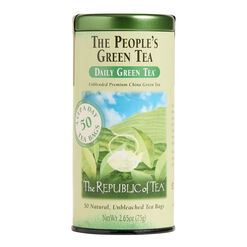 The Republic of Tea People's Green Tea 50 Count