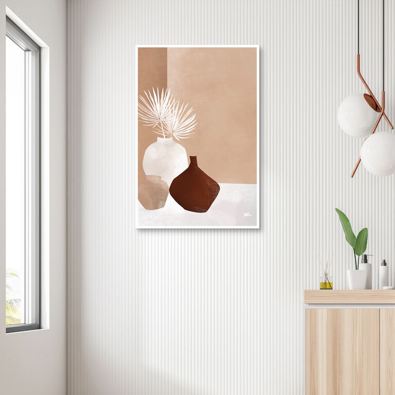 Palmettos & Pots By Bria Nicole Framed Canvas Wall Art image number 2