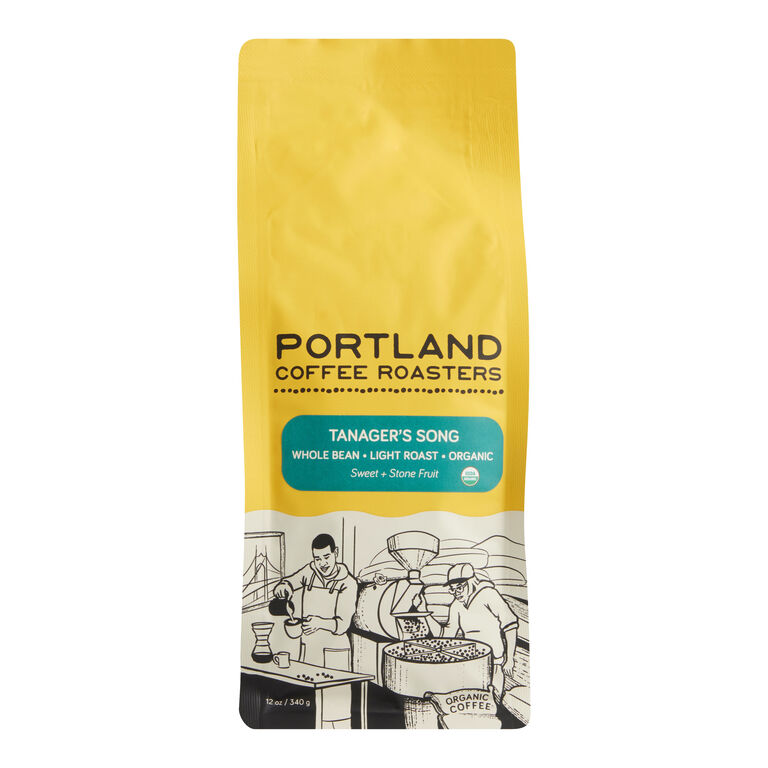 Portland Coffee Tanager's Song Organic Whole Bean Coffee image number 1