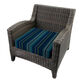 Sunbrella Striped Deep Seat Outdoor Chair Cushion image number 2