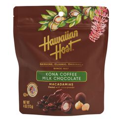 Hawaiian Host Kona Coffee Milk Chocolate Macadamia Nuts