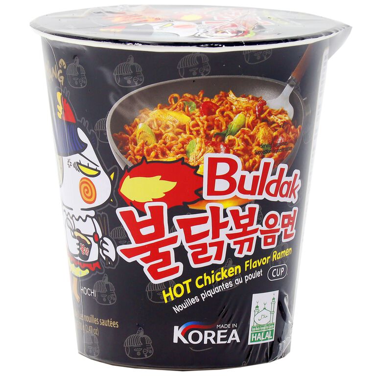 Samyang Buldak Original Hot Chicken Ramen Noodles Cup image number 1