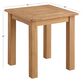 Calero Natural Teak Outdoor End Table image number 3