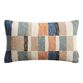 Multicolor Abstract Checkered Lumbar Pillow image number 0