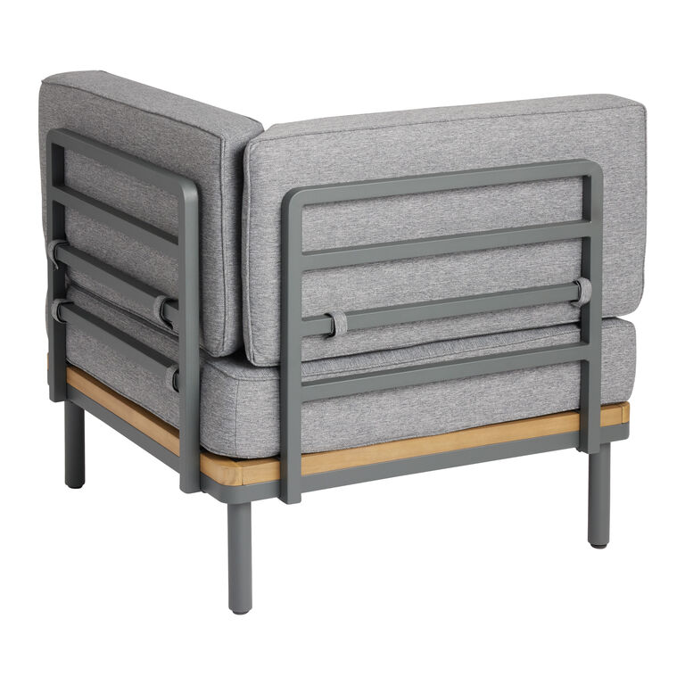 Andorra Modular Outdoor Sectional Corner End Chair image number 6