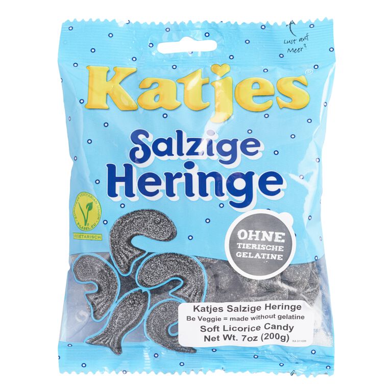 Katjes Salty Fish Licorice image number 1