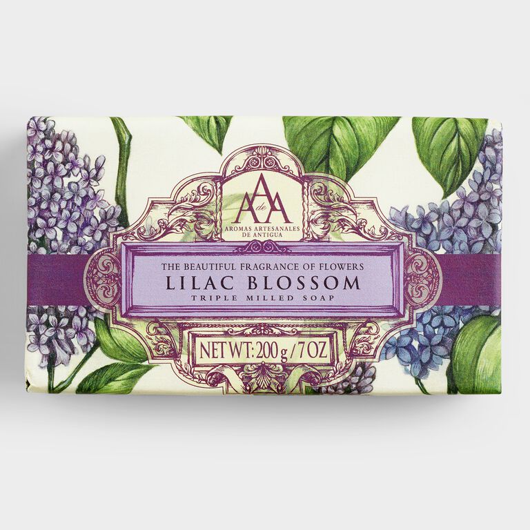 AAA Lilac Blossom Exfoliating Bar Soap image number 1
