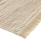 Ren Gray and Beige Patchwork Handwoven Wool Blend Area Rug image number 1