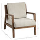 Delaney Dark Pecan Upholstered Chair image number 4