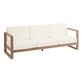 Segovia Light Brown Eucalyptus Outdoor Couch image number 0