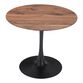 James Round Wood and Black Metal Tulip Dining Table image number 0