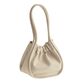 Ivory Faux Leather Hobo Bag image number 0