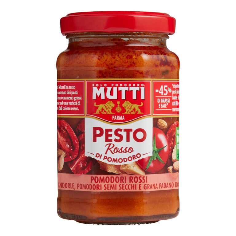 Mutti Red Tomato Pesto Sauce image number 1