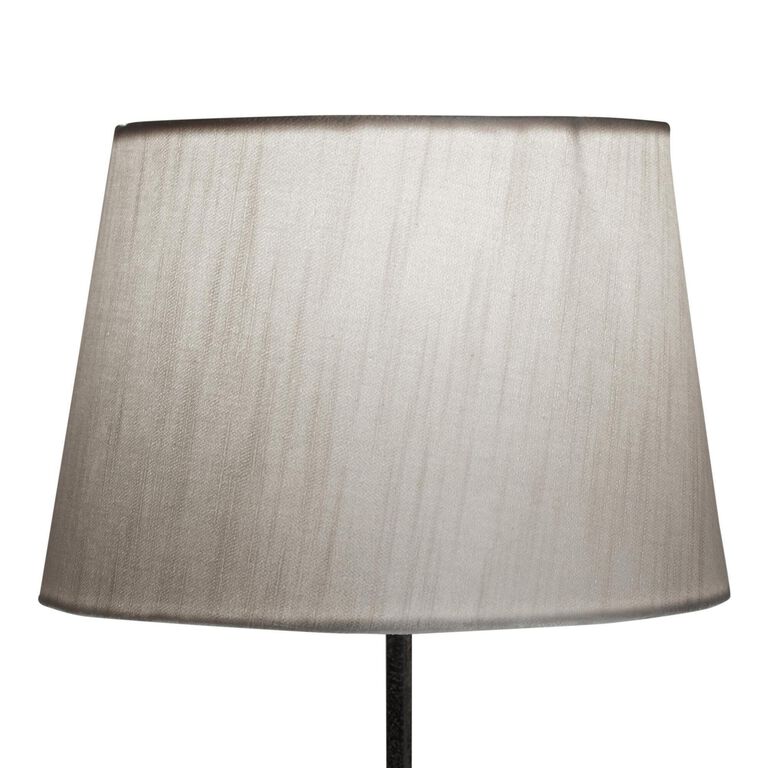 Ivory Velvet Accent Lamp Shade image number 3