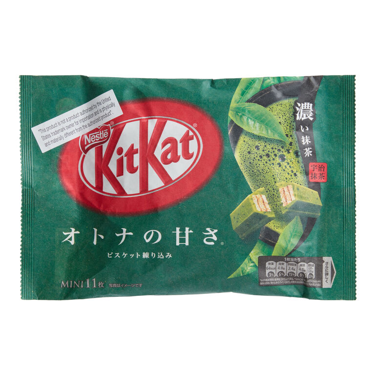 Nestle Kit Kat Matcha Green Tea Wafer Bars Bag image number 1