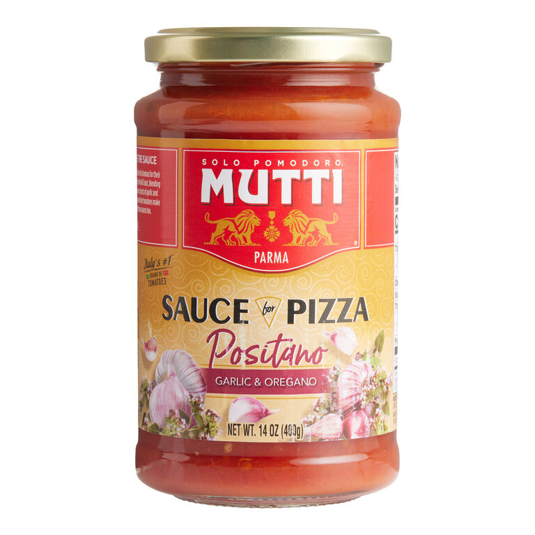 Mutti Positano Garlic and Oregano Pizza Sauce image number 1