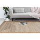 Eden Natural and Tan Woven Jute Area Rug image number 2