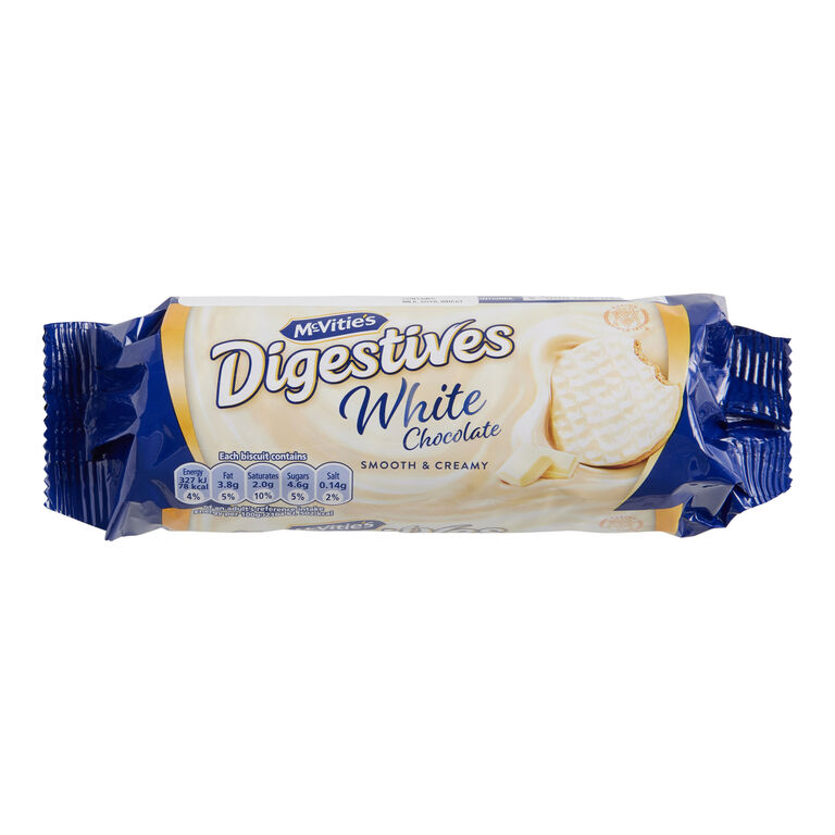 McVities White Chocolate Digestives Biscuits image number 1