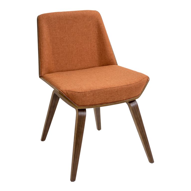 Joel Mid Century Upholstered Dining Chair image number 1