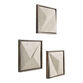 Square Dove Gray Ecomix Panel Framed Wall Decor 3 Piece image number 2
