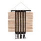 CRAFT Natural And Black Broomstick Striped Wall Hanging image number 0