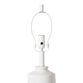 Reardon White Ceramic And Natural Cane Table Lamp image number 2
