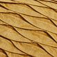 Gold Stonewashed Scalloped Lumbar Pillow image number 3