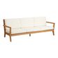 Calero Natural Teak Outdoor Couch image number 0