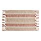 Terracotta Stripe Woven Knotted Placemats Set of 4 image number 0