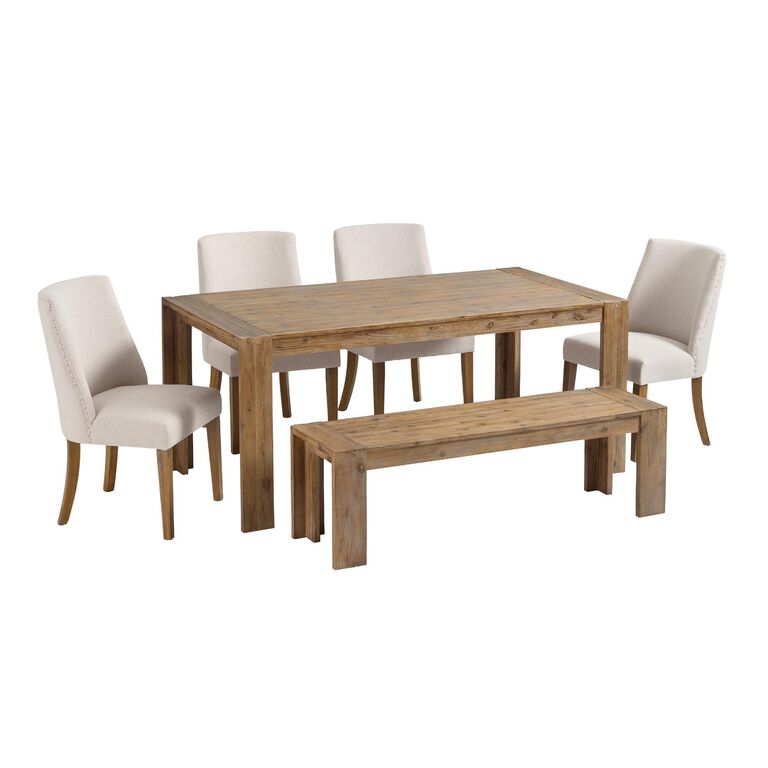 Finn Natural Wood Dining Collection image number 1