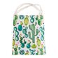 Watercolor Cactus Canvas Tote Bag image number 0