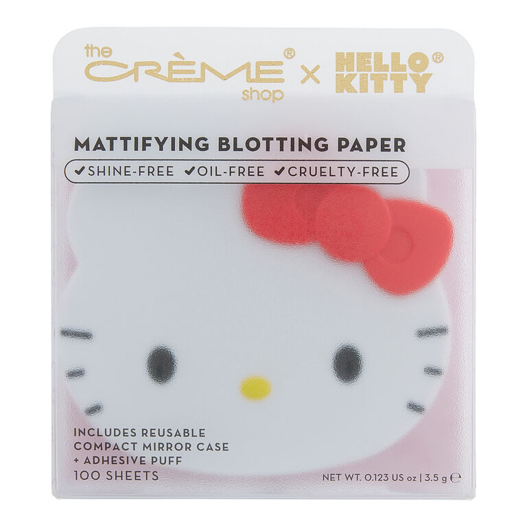 Creme Shop Hello Kitty Mattifying Blotting Paper and Compact image number 3