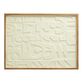 White Rice Paper Abstract Glyph Shadow Box Wall Art image number 2