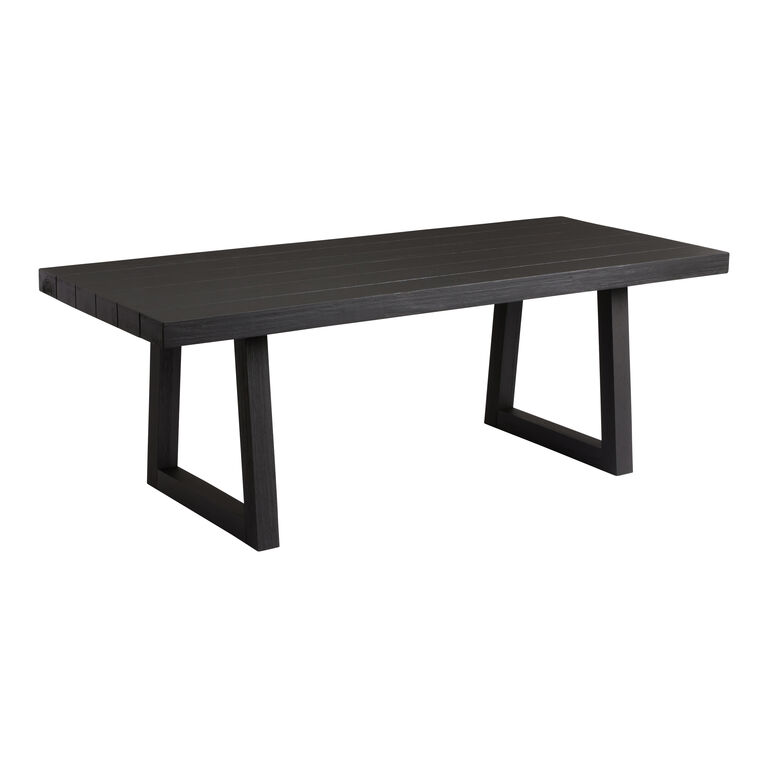 Rayne Charcoal Eucalyptus Wood Outdoor Dining Table image number 1