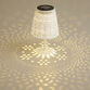 Punched Metal Shade Solar LED Table Lamp image number 2