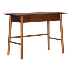 Oakpark Walnut Brown Wood Desk