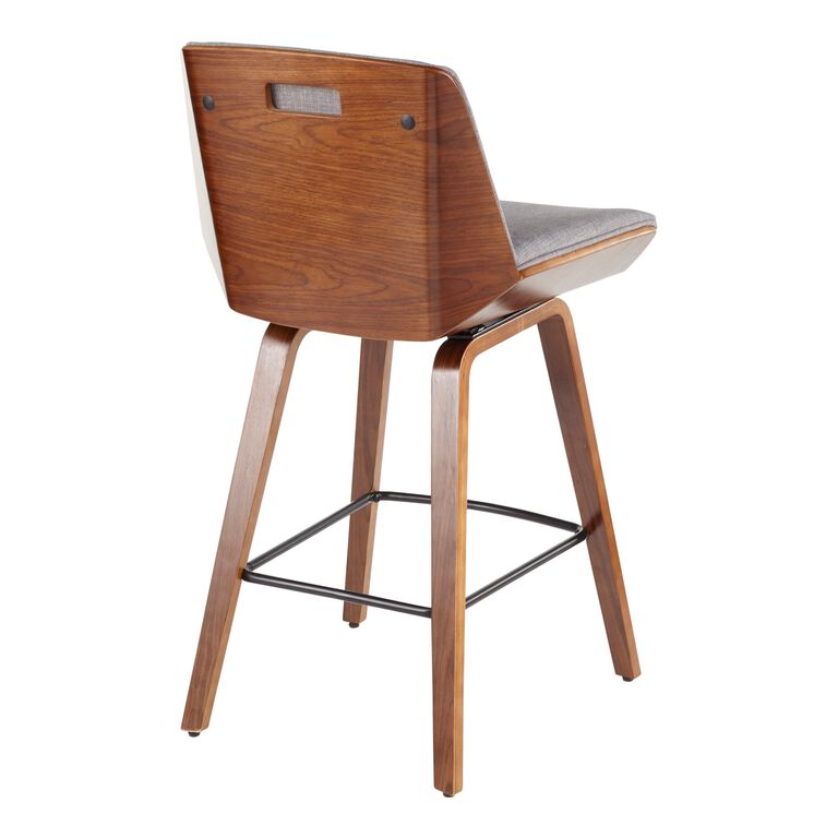 Joel Mid Century Upholstered Counter Stool image number 6