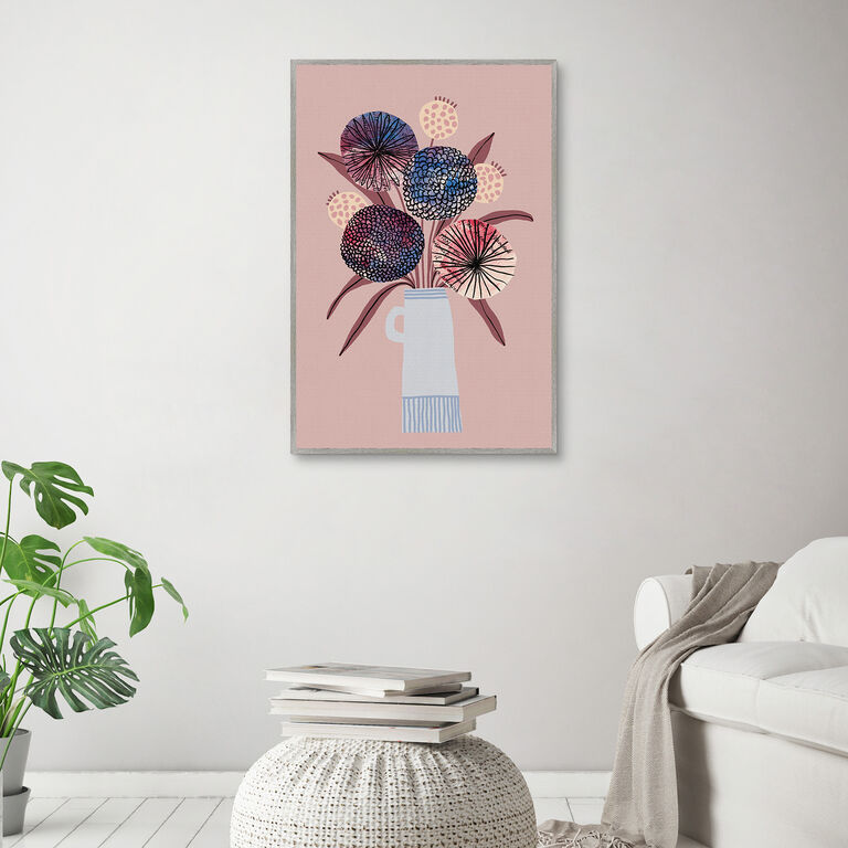 Wildflower Bloom By Alisa Galitsyna Framed Canvas Wall Art image number 3