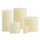 4x4 Ivory Unscented Pillar Candle image number 1