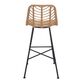 Foley All Weather Wicker Outdoor Barstool Set of 2 image number 4