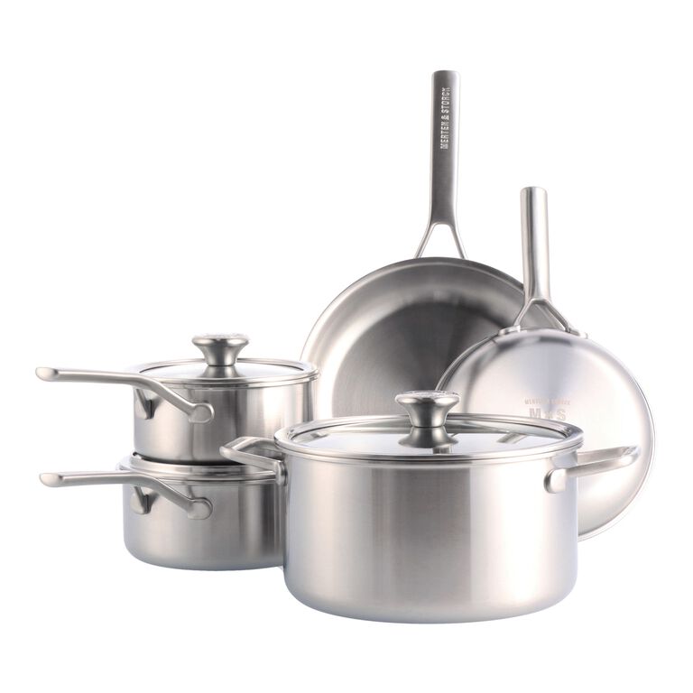 Merten & Storck Stainless Steel 8 Piece Cookware Set image number 1