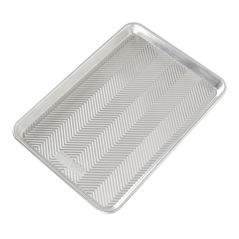 Nordic Ware Prism Textured Aluminum Jelly Roll Baking Pan image number 1