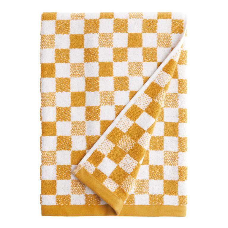 Asteria Checkered Terry Towel Collection image number 2