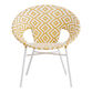 Camden Round Patterned All Weather Wicker Outdoor Chair image number 2