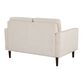 Cannon Mid Century Tufted Upholstered Loveseat image number 3